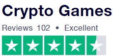 Trustpilot.com gives 4.5 stars to Crypto-Games.net ( based on 98 review)